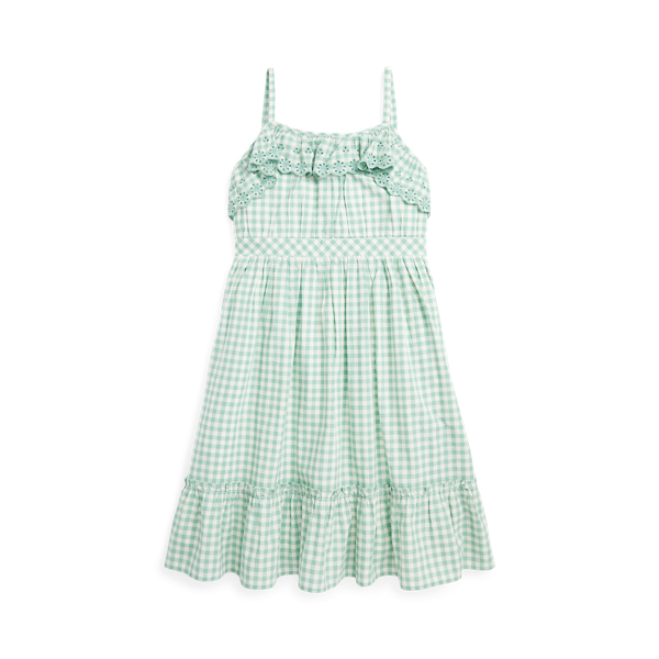 Robe vichy en coton madras