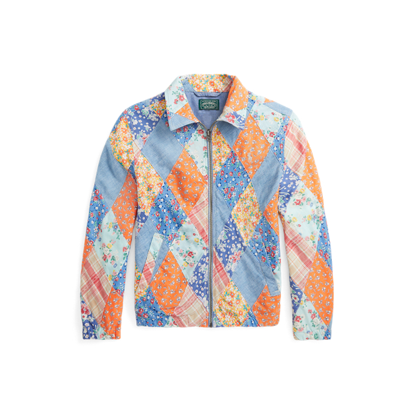 Patchwork Floral Cotton-Blend Jacket