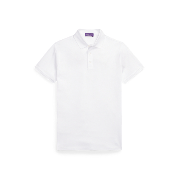 Polo coupe ajustée avec monogramme