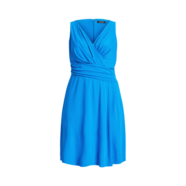 Vestido sem mangas em malha sobrepeliz