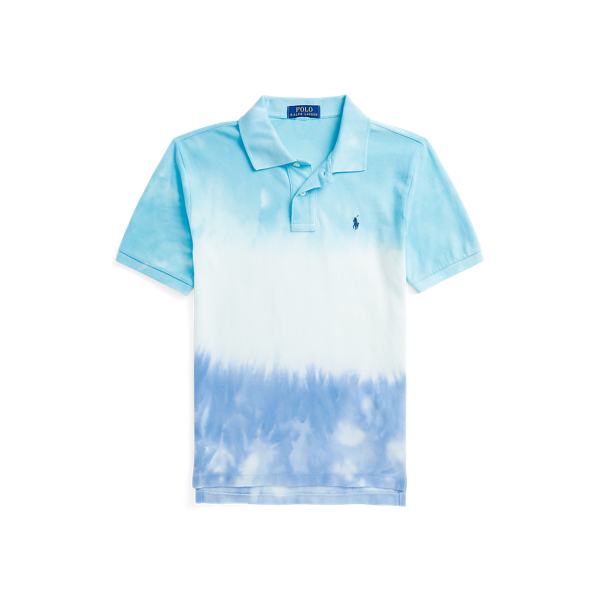 Tie-Dye Cotton Mesh Polo Shirt for Children | Ralph Lauren® CH