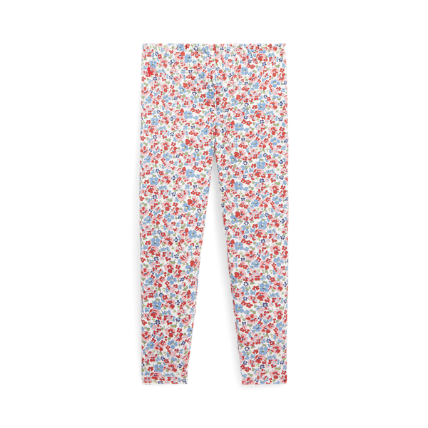 Floral Stretch Jersey Legging