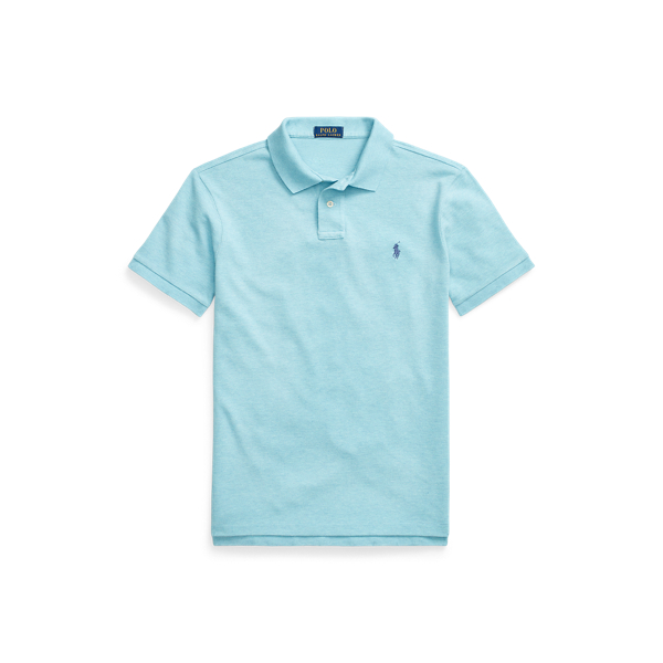 Camisa Polo em malha Custom Slim Fit