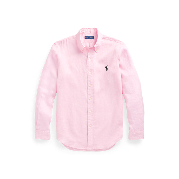 Camisa de linho Custom Fit