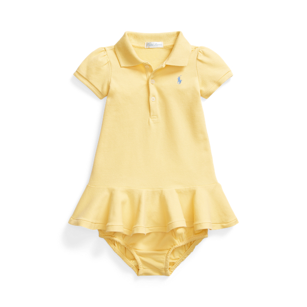 Vestido e tapa-fraldas Polo