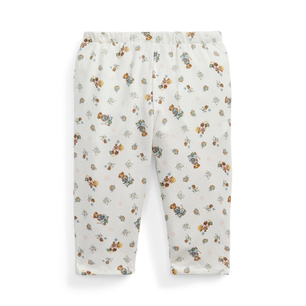 Calças reversíveis de algodão Polo Bear