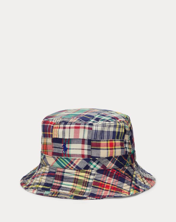 Patchwork Madras Bucket Hat