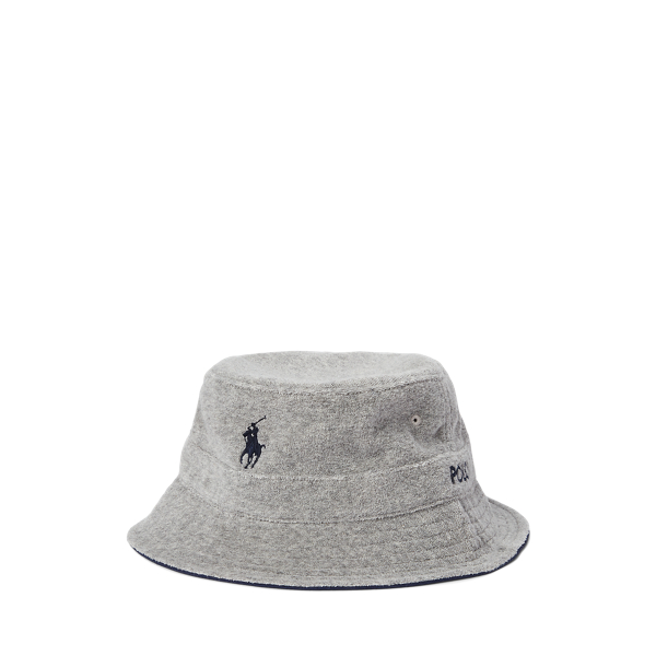 Cotton-Blend Terry Bucket Hat