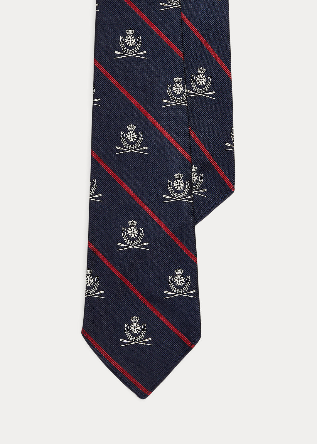 bârfă dragă vârf  Cravate club rayée vintage en soie pour Men | Ralph Lauren® BE