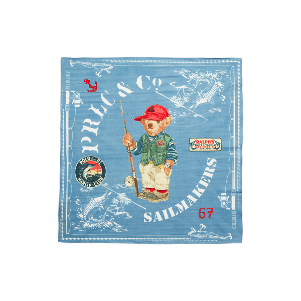 Bandana de algodão Polo Bear