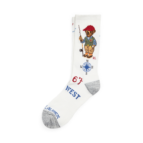 Polo Ralph Lauren Ongelijke crew-sokken met Polo Bear 1