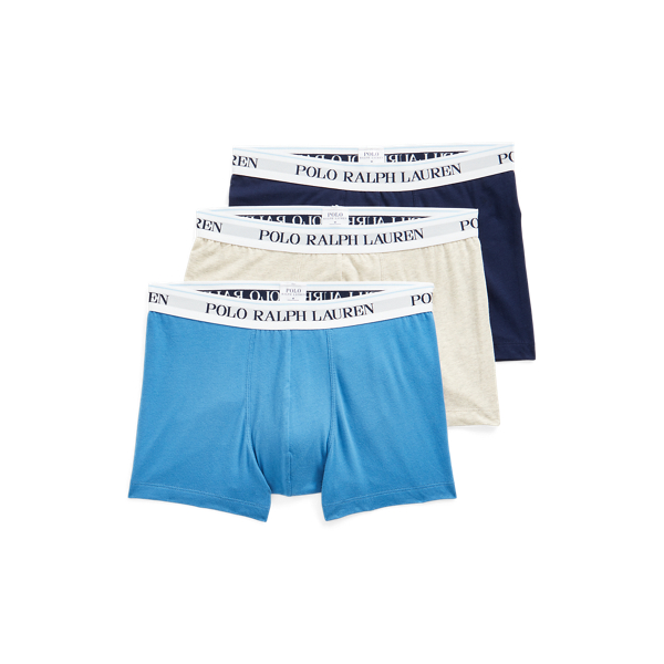 3 boxers classiques coton stretch