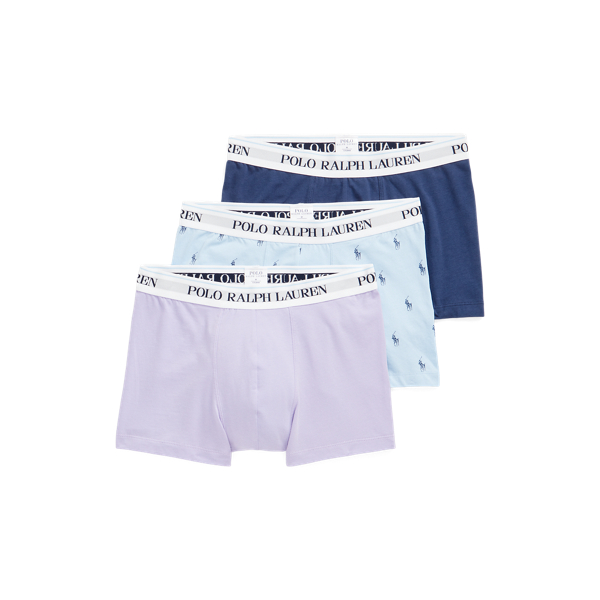 3 boxers classiques coton stretch