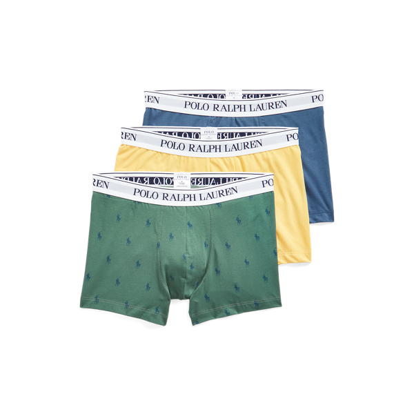 3 boxers classiques coton stretch