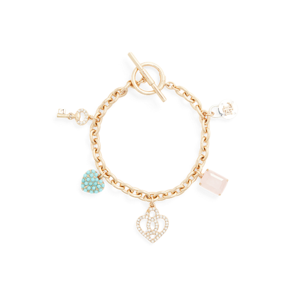 Pulseira flexível com charm