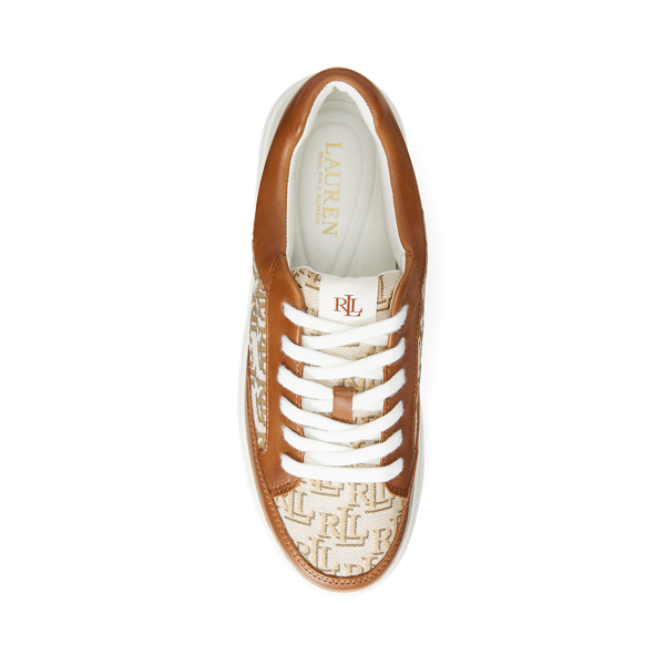 Burberry Women's Nelson Monogram Low-Top Sneakers