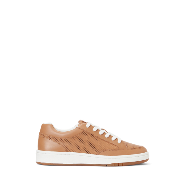 Hailey Perforated Nappa Leather Trainer