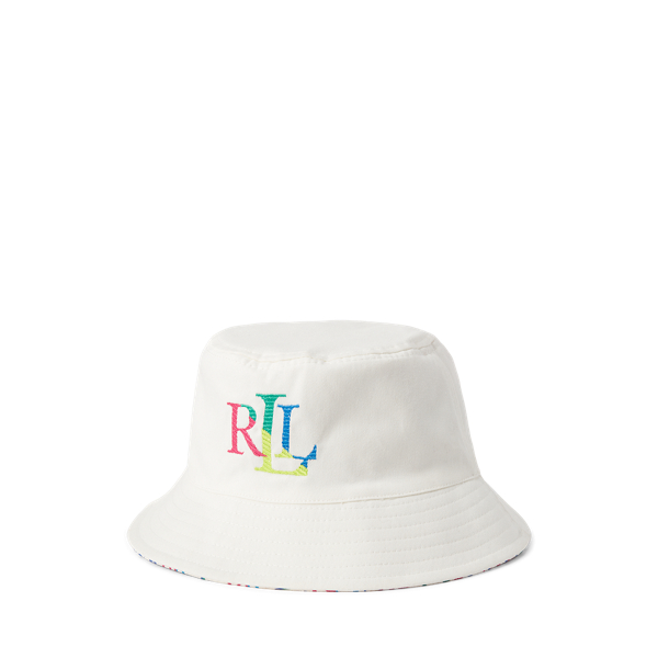Bob réversible à logo en coton