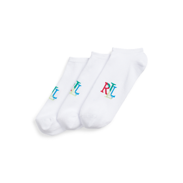 Lot de 3 paires chaussettes basses logo