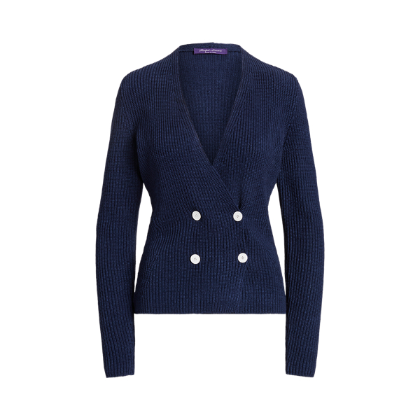 Double-Breasted Cardigan Jumper