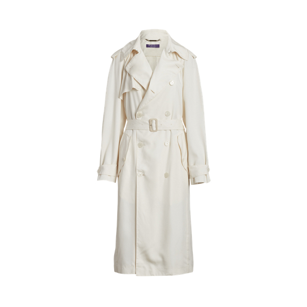 Baird Washed Silk Twill Coat