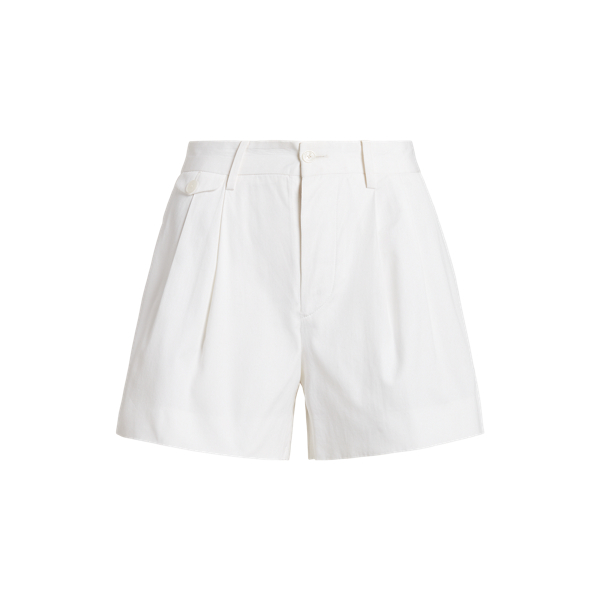 Brennon Washed Cotton Pleated Short