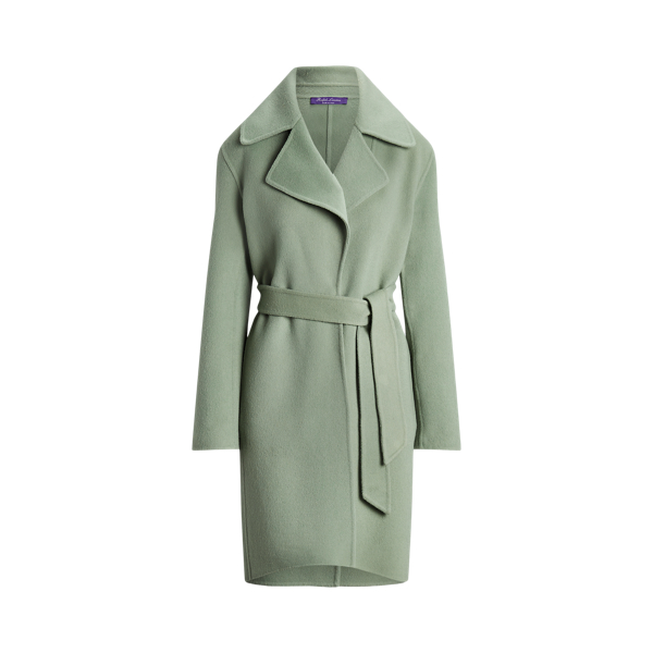 Cameo Wool-Cashmere Wrap Coat