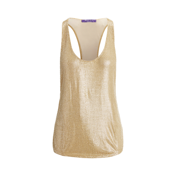 Blusa de tule com enfeites Presling