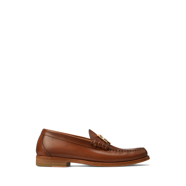 Harlan Burnished Calfskin Loafer for Women | Ralph Lauren® AM