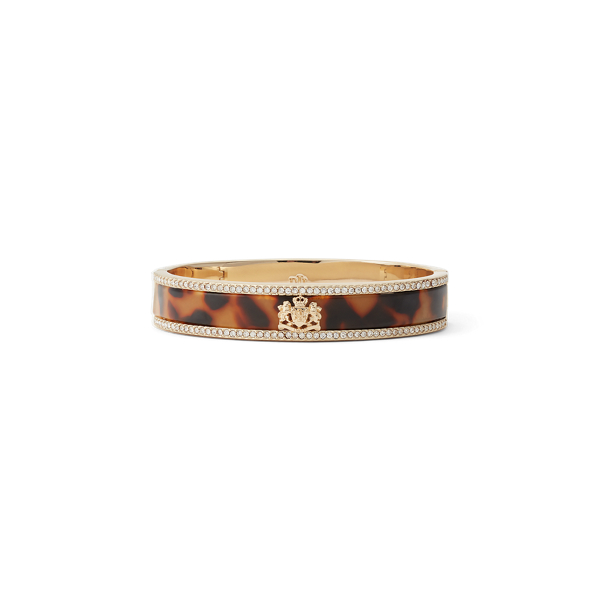 Pulseira emblema carapaça de tartaruga