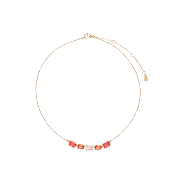 Gold-Tone Stone Necklace