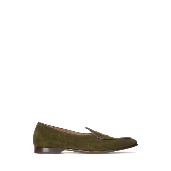 Chaussons Belvin à monogramme en daim