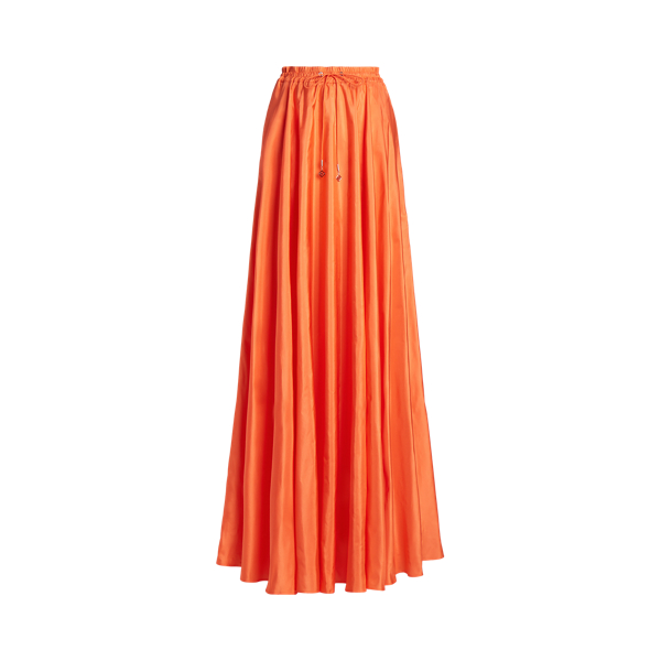 Emilien Silk Taffeta Skirt