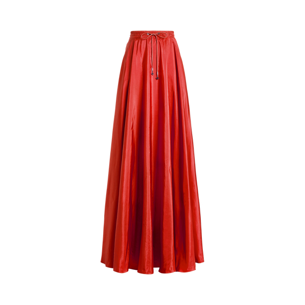 Emilien Silk Taffeta Skirt