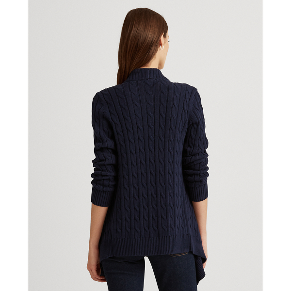 CableKnit Cotton Cardigan for Women Ralph Lauren® UK