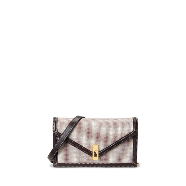 Portefeuille et sac Polo ID toile/chaîne