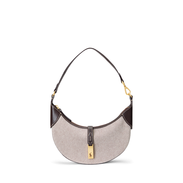 Sac Mini Shoulder Polo ID vachette toile