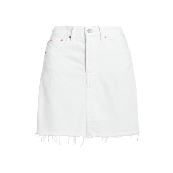 Denim Pencil Miniskirt