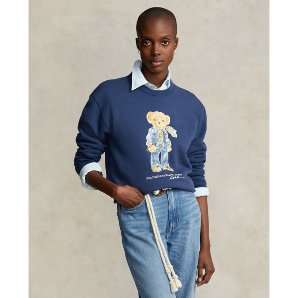 Polo Bear Cotton-Blend Sweatshirt