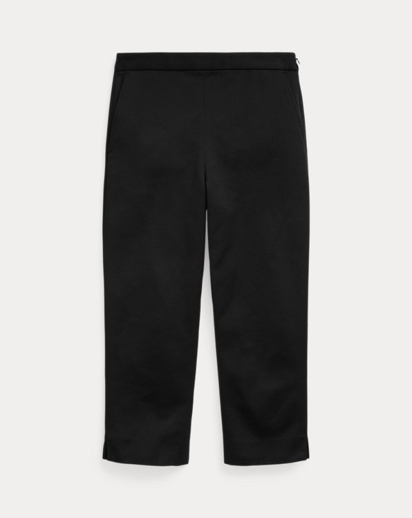 Pantalon 7/8 slim stretch en coton