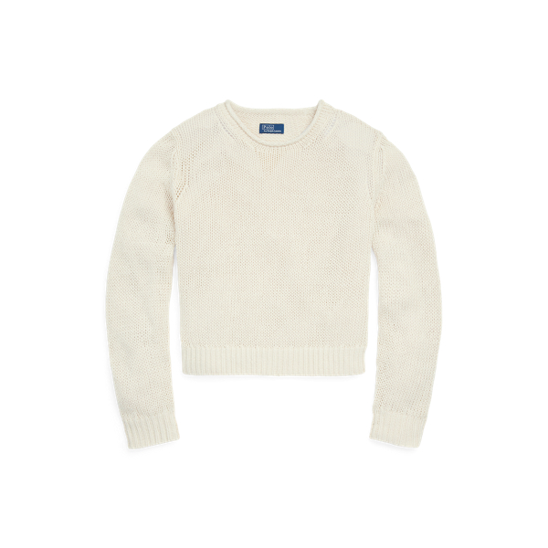 Linen-Cotton Rollneck Jumper