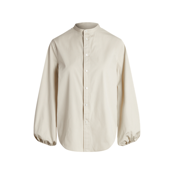 Camisa em jaqueta de algodão Relaxed Fit