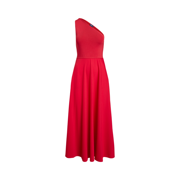 Vestido cocktail híbrido assimétrico