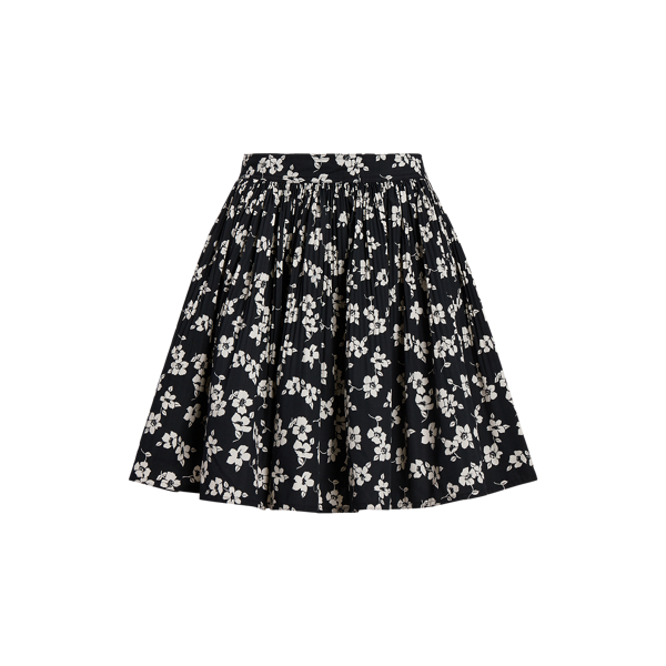 Saia de corte evasé floral