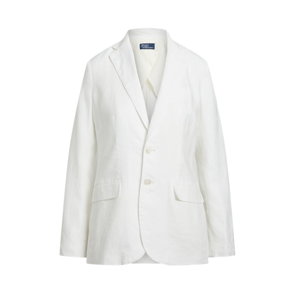 Blazer en sergé de lin