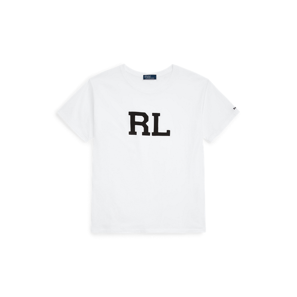 T-shirt logo RL en jersey