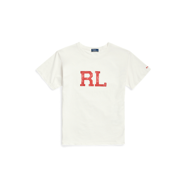 T-shirt logo RL en jersey