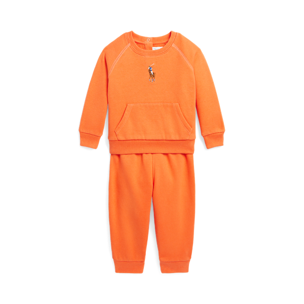 Sweatshirt e calças de fato treino polar