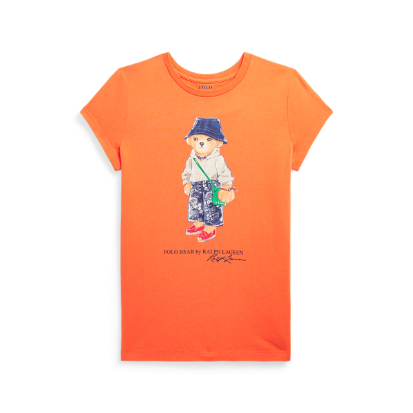 Polo Bear Cotton Jersey T-Shirt