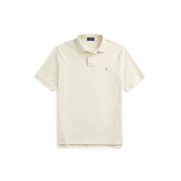 Camisa Polo em malha Custom Slim Fit